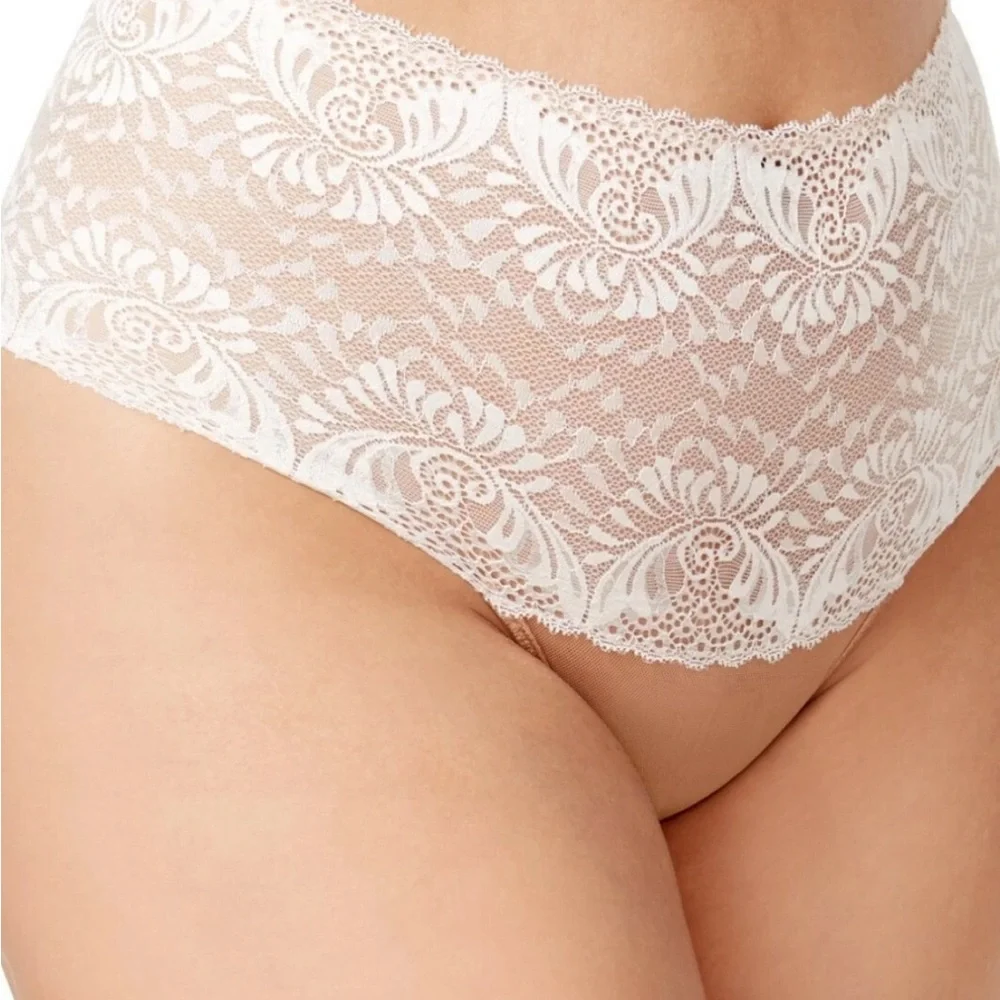 NWT Inspire Psyche Terry Tan and Pale Pink  Lace  Cami and Thong Set‎ - Picture 11 of 11